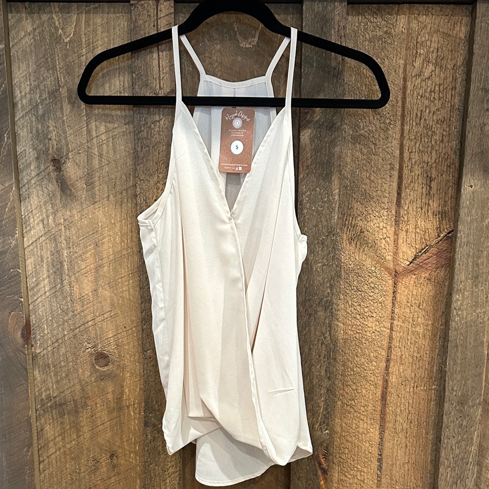 Chic Cream Women's Tank Top